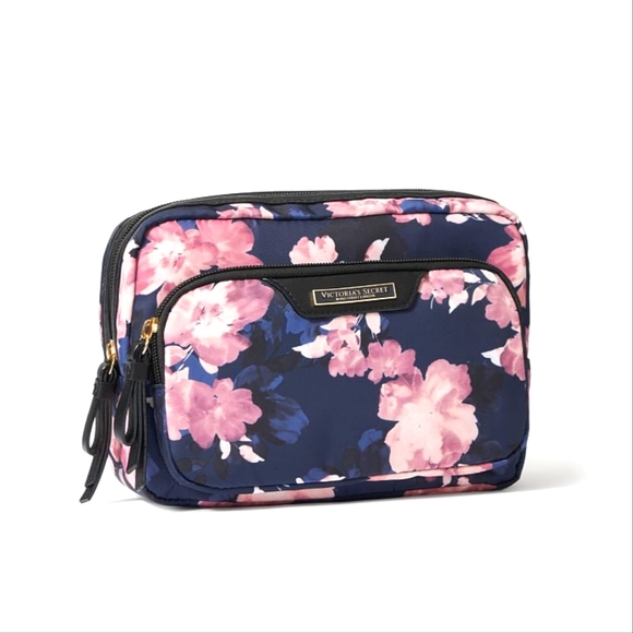 NEW Victoria's Secret Complete Carry all set in Night Bloom!! NEW W/TAGS - Picture 9 of 14